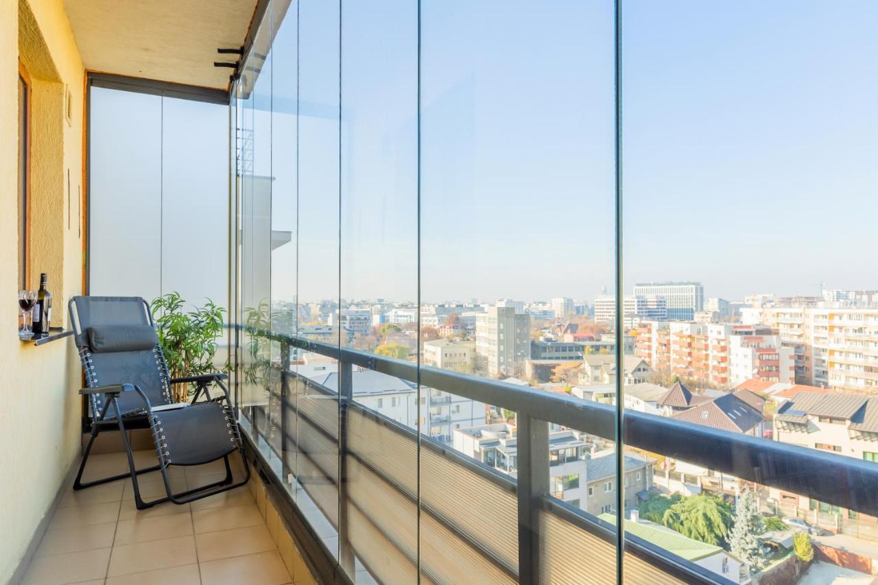 Lovely Apartment With City View Bucarest Exterior foto