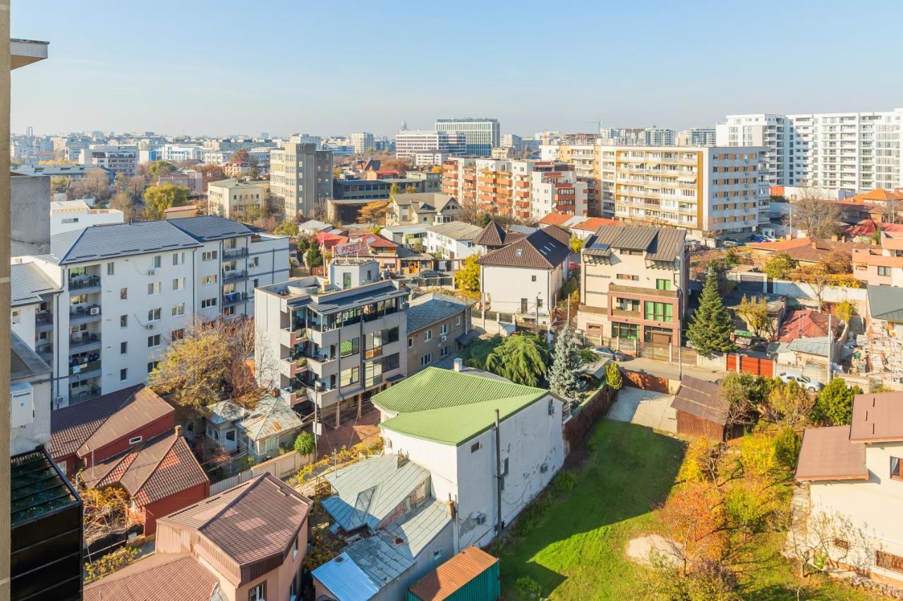 Lovely Apartment With City View Bucarest Exterior foto